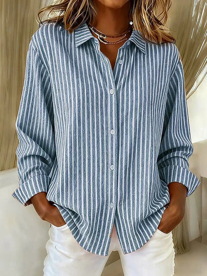 Ginevra | Camisa de Rayas con Botones