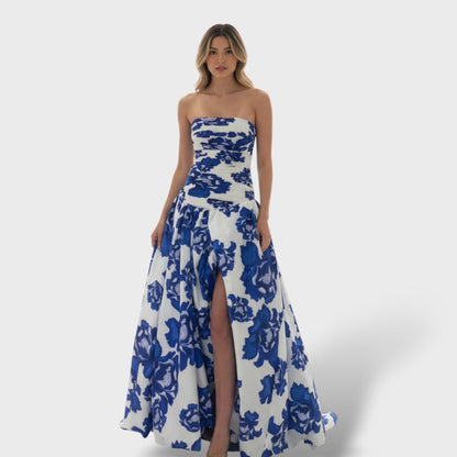 Vestido Maxi Floral Elegante Mujer