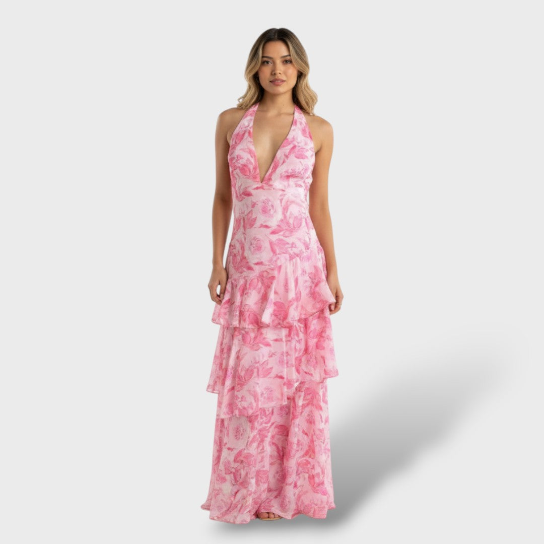 Vestido Maxi Elegante Mujer