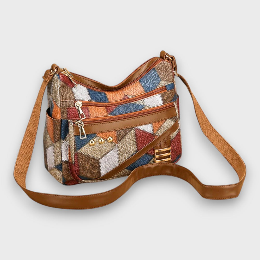 Miresta | Bolso de Hombro Patchwork