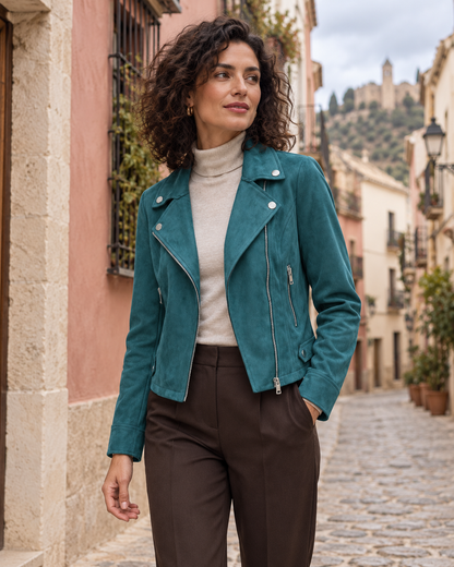 Lia | Chaqueta en estilismo otoñal
