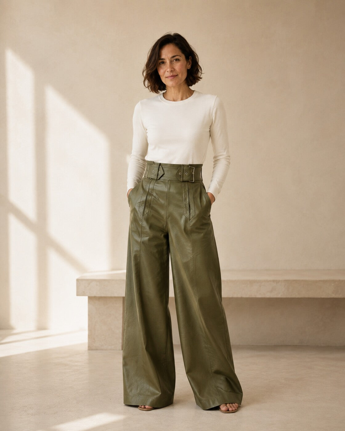 Renata · Comodi pantaloni a gamba larga