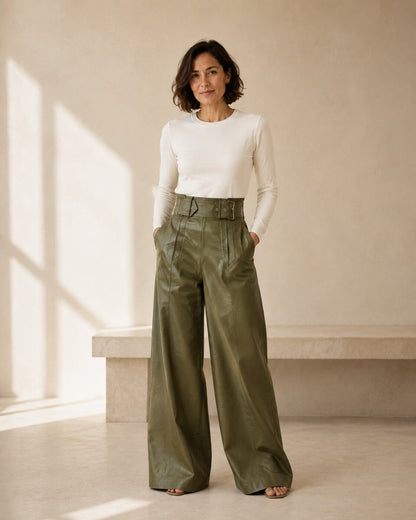 Renata · Comodi pantaloni a gamba larga