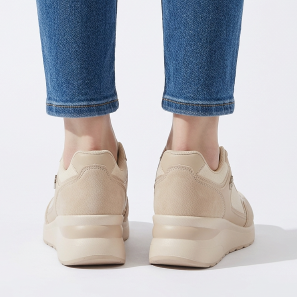 Rosa — Zapatillas de mujer con cuña