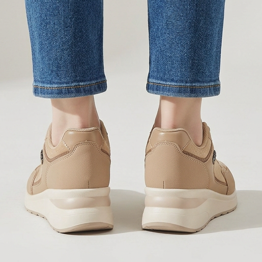 Rosa — Zapatillas de mujer con cuña