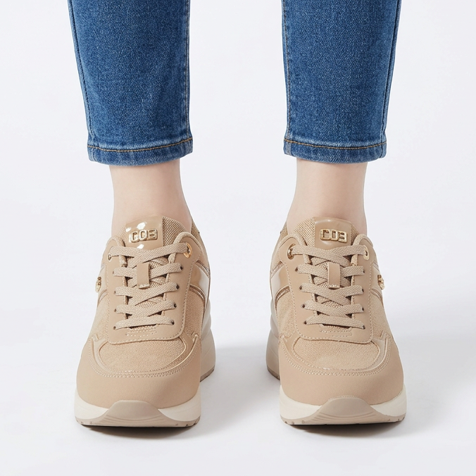 Rosa — Zapatillas de mujer con cuña