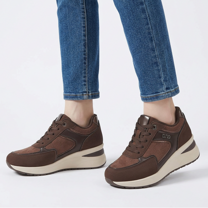 Rosa — Zapatillas de mujer con cuña