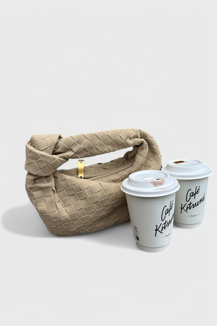 Remi | Bolso Mini Woven con Detalle de Nudo