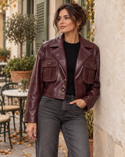 Tosca | Chaqueta en estilismo otoñal
