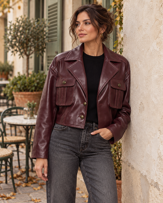 Tosca | Chaqueta en estilismo otoñal