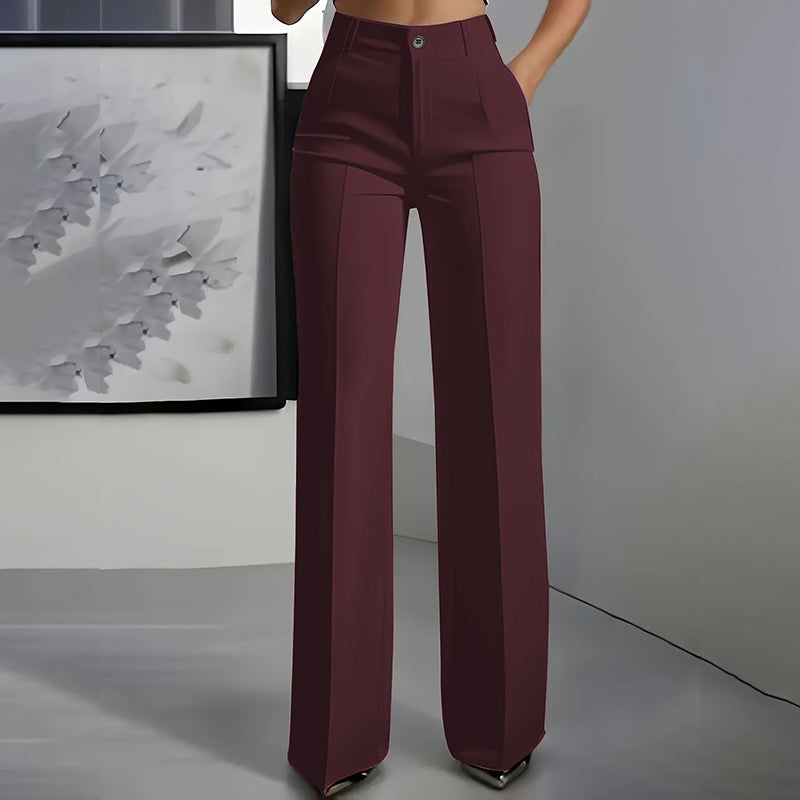Alessia | Pantaloni sartoriali a vita alta