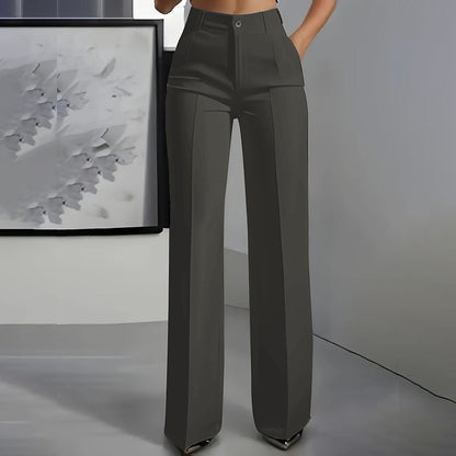 Alessia | Pantaloni sartoriali a vita alta