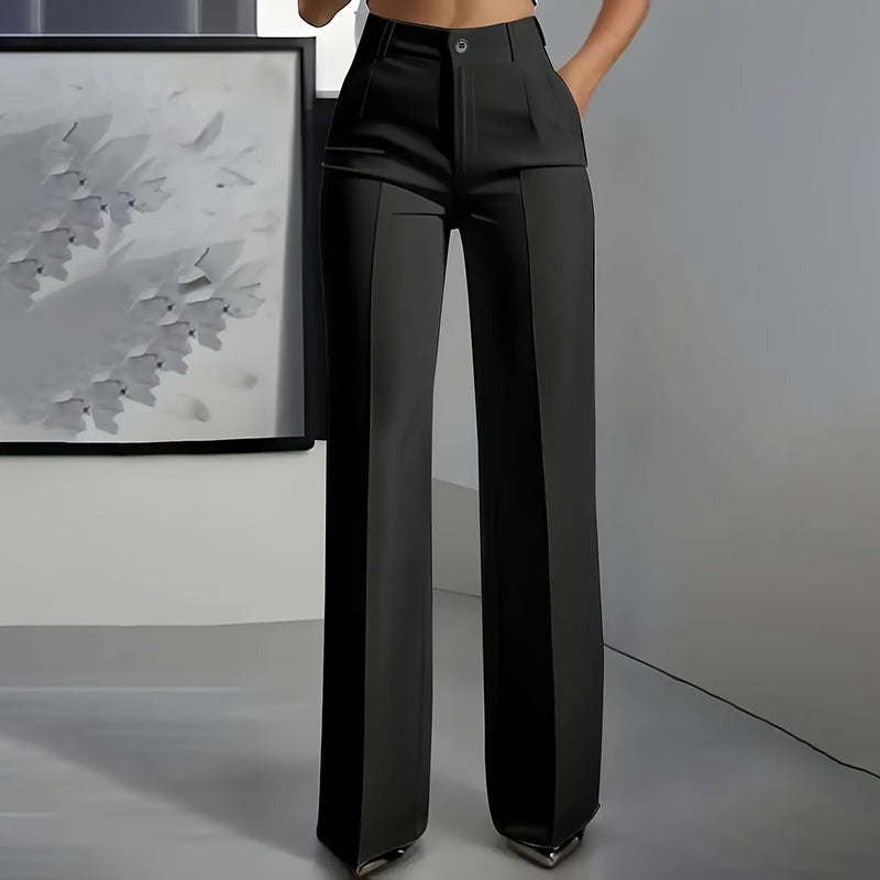 Alessia | Pantaloni sartoriali a vita alta
