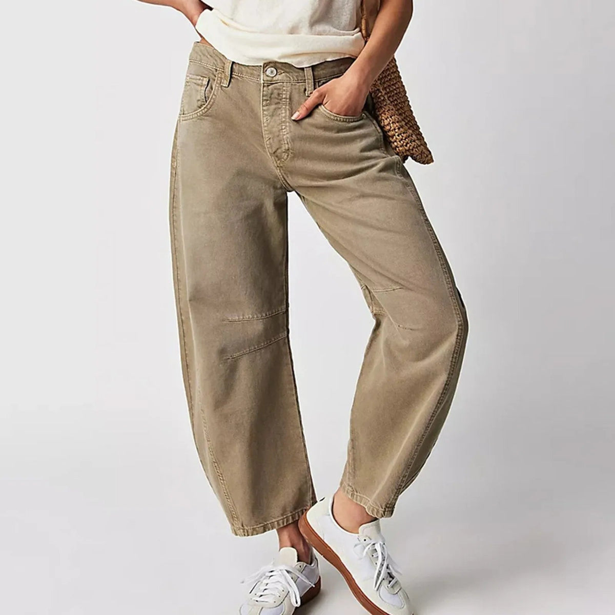Lorena · Jeans denim rilassati